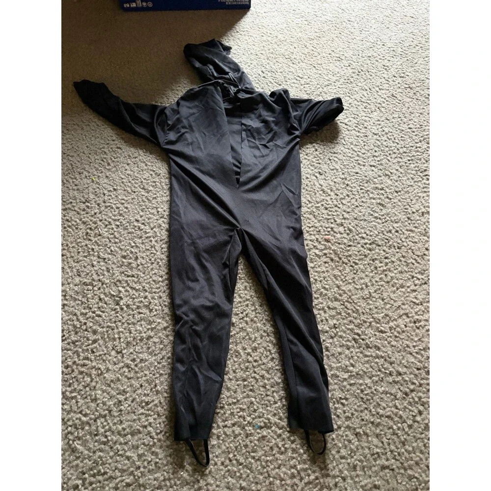 Easter Unlimited Skeleton Childs Halloween Costume White Black Vintage